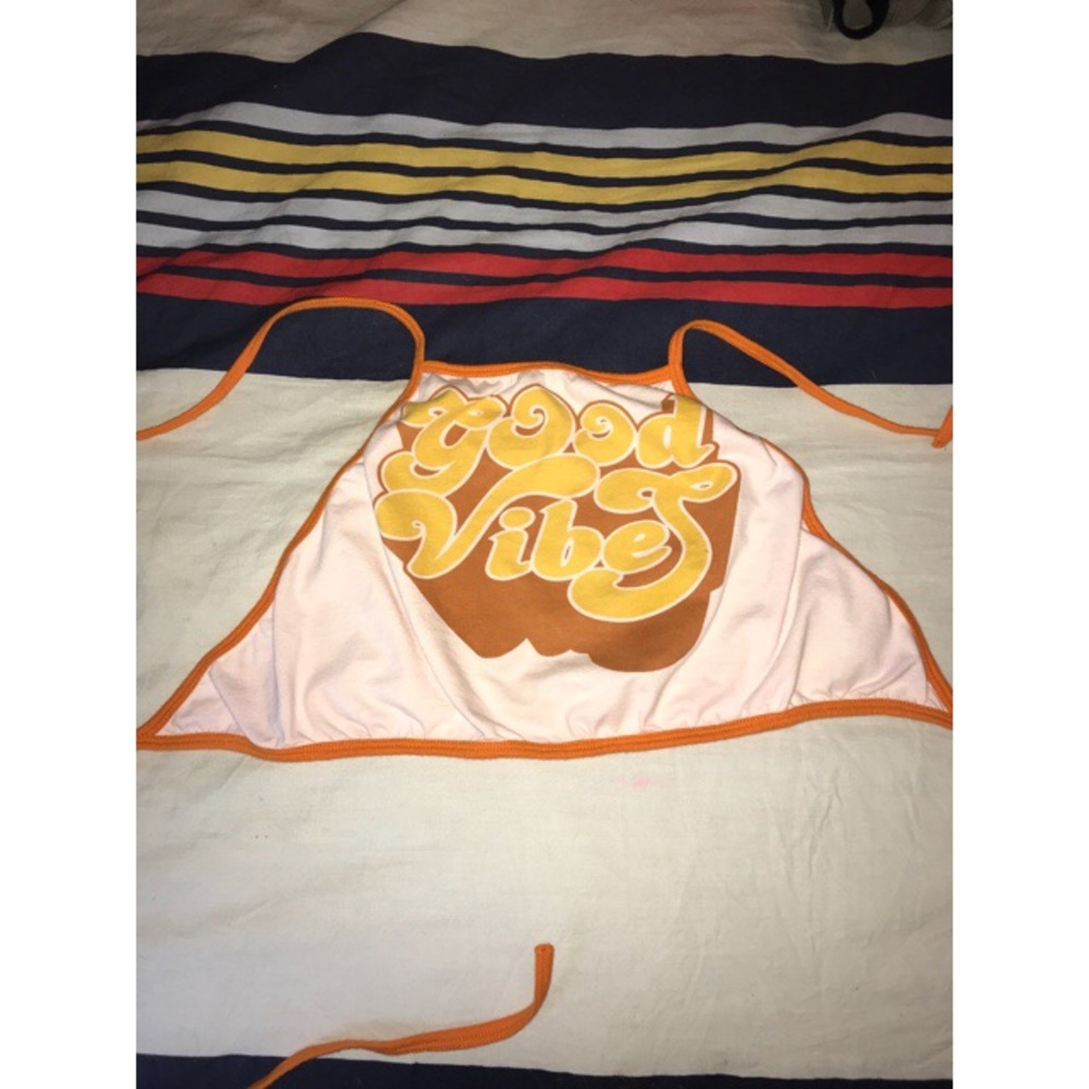 Tie back crop top